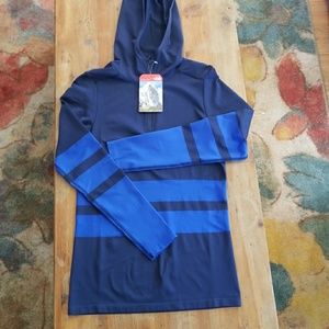 North Face Second Skin 1/4 zip Hooded Pull over
